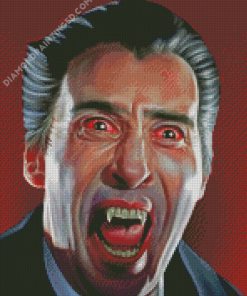 Christopher Lee Dracula Art Diamond Paintings