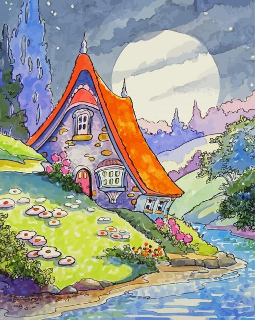 Cottage Art Diamond Paintings