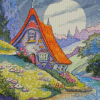 Cottage Art Diamond Paintings