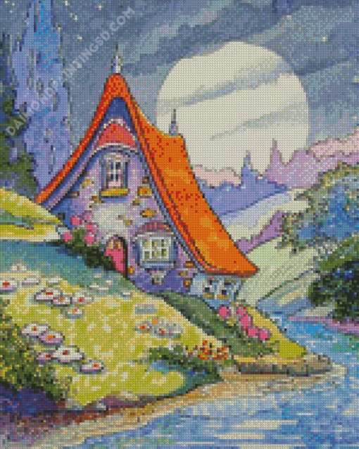 Cottage Art Diamond Paintings