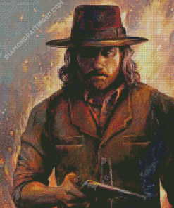 Cullen Bohannon Hell On Wheels Diamond Paintings