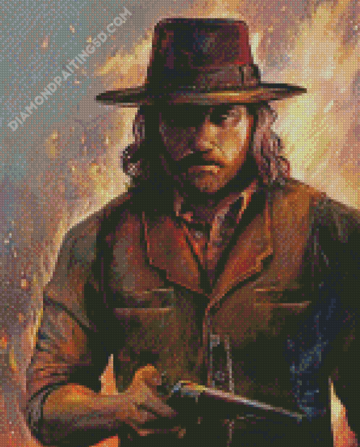 Cullen Bohannon Hell On Wheels Diamond Paintings