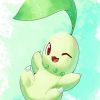 Cute Chikorita Art Diamond Paintings