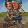 Dumb And Dumber Caricature Film Diamond Paintings