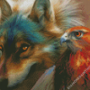 Eagle And Wolf Diamond Paintings