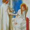 Ecce Ancilla Domini Rossetti Diamond Paintings