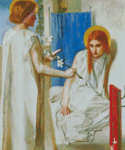 Ecce Ancilla Domini Rossetti Diamond Paintings