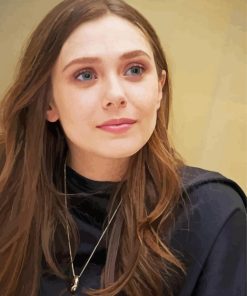 Elizabeth Olsen Illustration Diamond Paintings