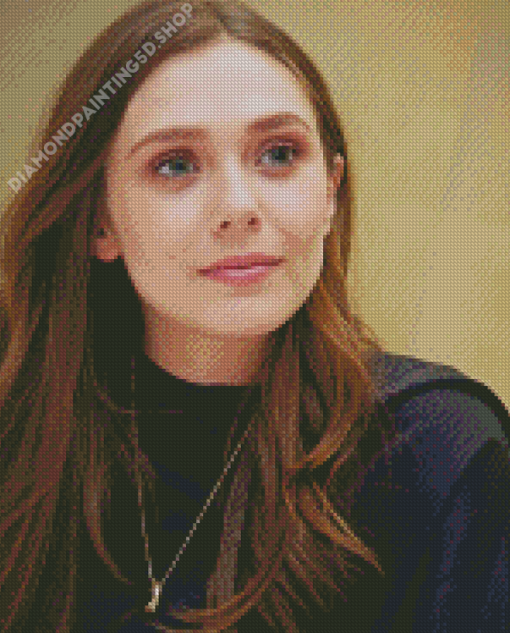 Elizabeth Olsen Illustration Diamond Paintings