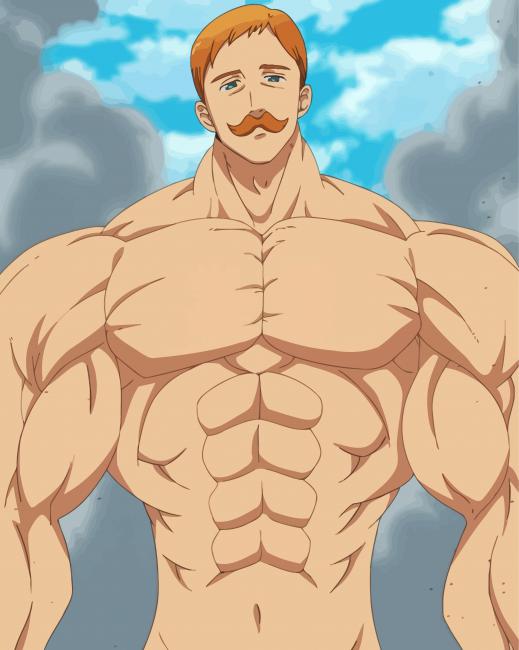 Escanor Anime Character Diamond Paintings