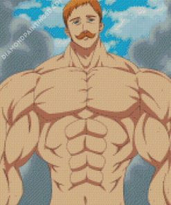 Escanor Anime Character Diamond Paintings