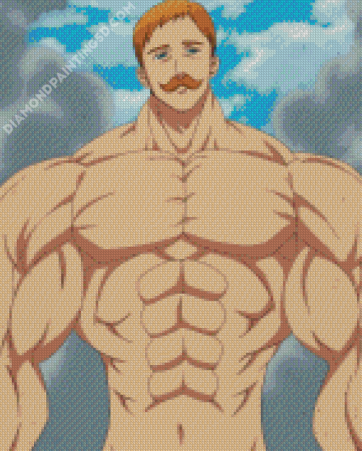 Escanor Anime Character Diamond Paintings