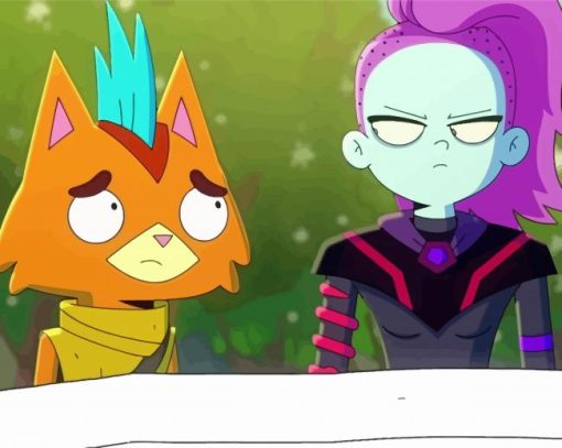 Final Space Characters Diamond Paintings