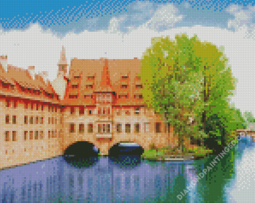 Fleischbrücke Nurnberg Diamond Paintings