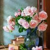 Flower Vase Still Life Artwork Diamond Paintings