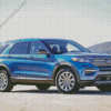 Ford Explorer Car Diamond Paintings