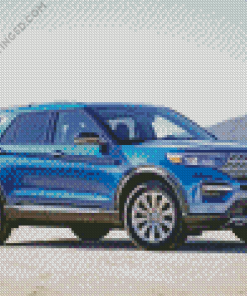 Ford Explorer Car Diamond Paintings