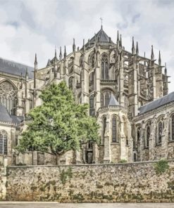 France Le Mans Cathedral Diamond Paintings