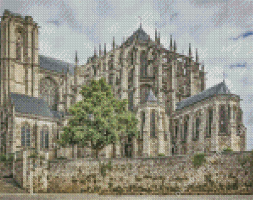 France Le Mans Cathedral Diamond Paintings