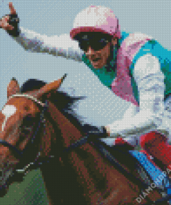 Frankie Dettori The Italian Jockey Diamond Paintings