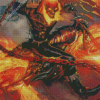 Ghost Rider Marvel Art Diamond Paintings