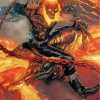 Ghost Rider Marvel Art Diamond Paintings