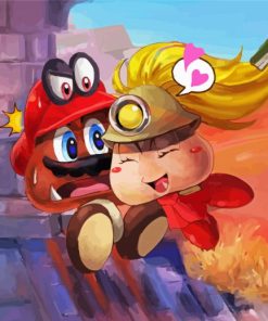 Goomba And Goombella Diamond Paintings