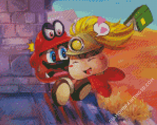 Goomba And Goombella Diamond Paintings