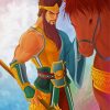 Guan Yu And Horse Diamond Paintings