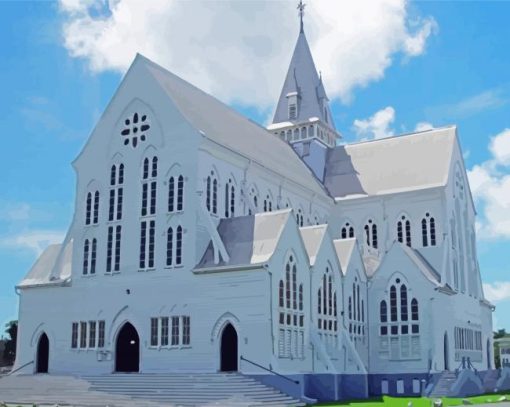 Guyana St George Cathedral Diamond Paintings