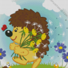 Hedgehog Dandelion Animation Diamond Paintings