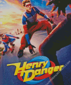 Henry Danger Illustration Diamond Paintings