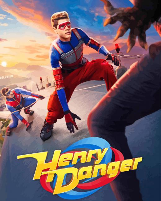 Henry Danger Illustration Diamond Paintings