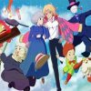 Howls Moving Castle Diamond Paintings