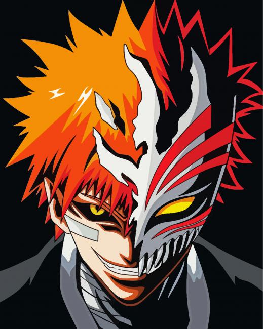 Ichigo Kurosaki Manga Anime Diamond Paintings