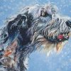 Irish Wolfhound Dog Art Diamond Paintings