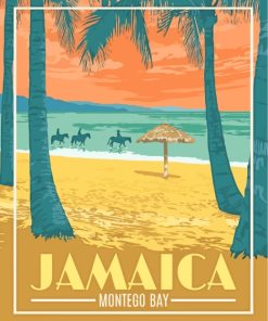 Jamaica Poster Diamond Paintings