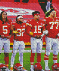 Kansas City Chiefs Team Diamond Paintings