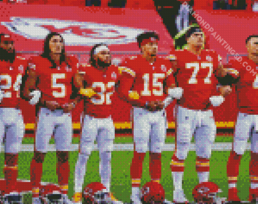 Kansas City Chiefs Team Diamond Paintings