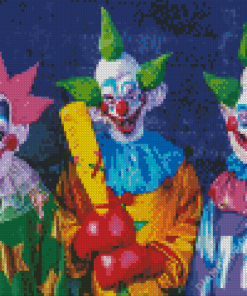 Killer Clowns Diamond Paintings