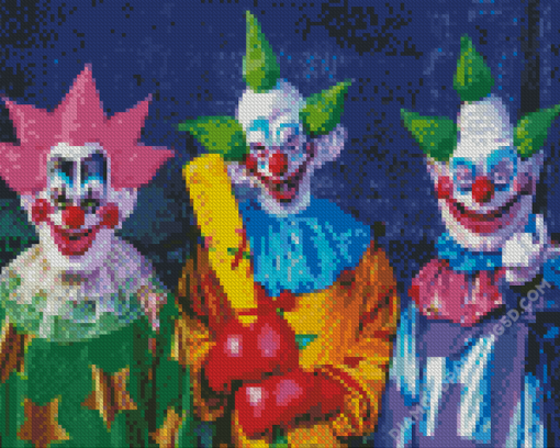 Killer Clowns Diamond Paintings