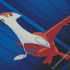 Latias Pokemon Species Diamond Paintings