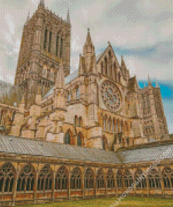 Lincoln Cathedral in England Diamond Paintings