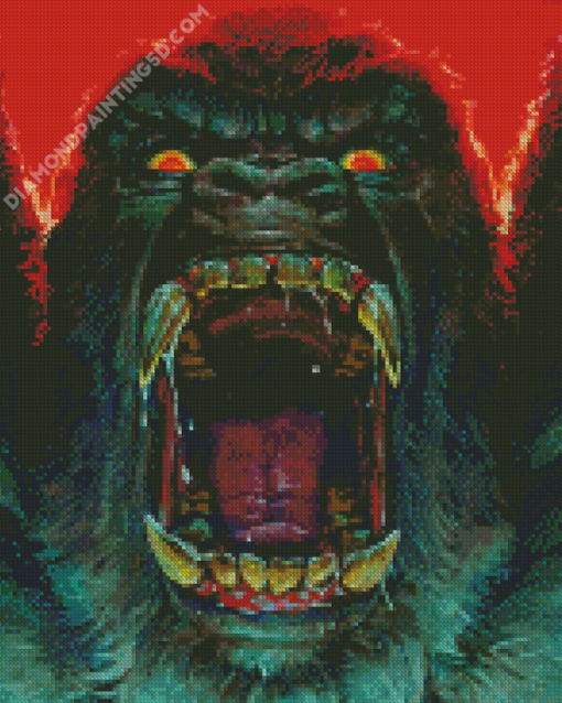 Mad King Kong Diamond Paintings