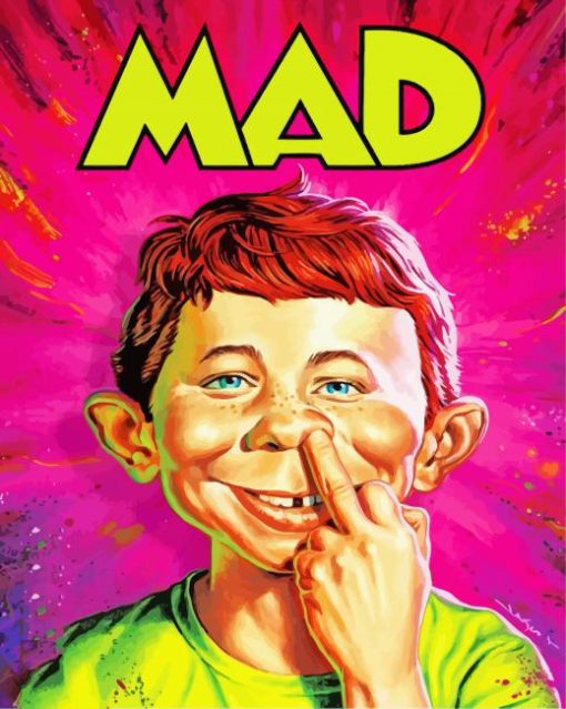 Mad Magazine Alfred E Neuman Diamond Paintings