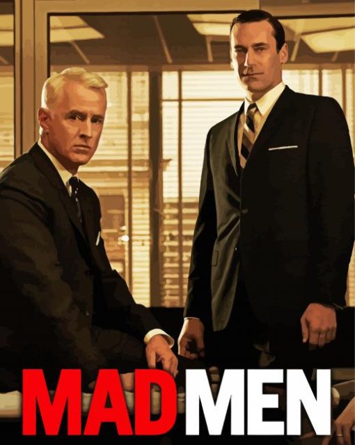 Mad Men Movie Poster Diamond Paintings