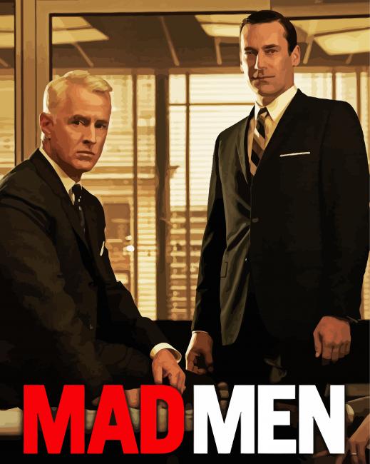 Mad Men Movie Poster Diamond Paintings