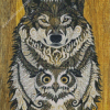 Mandala Owl And Wolf Diamond Paintings