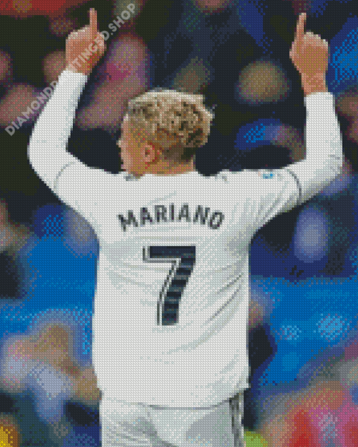 Mariano Diaz Footballer Diamond Paintings