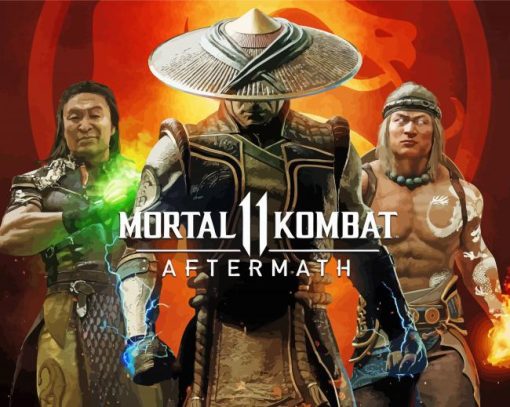 Mortal Kombat 11 Poster Diamond Paintings